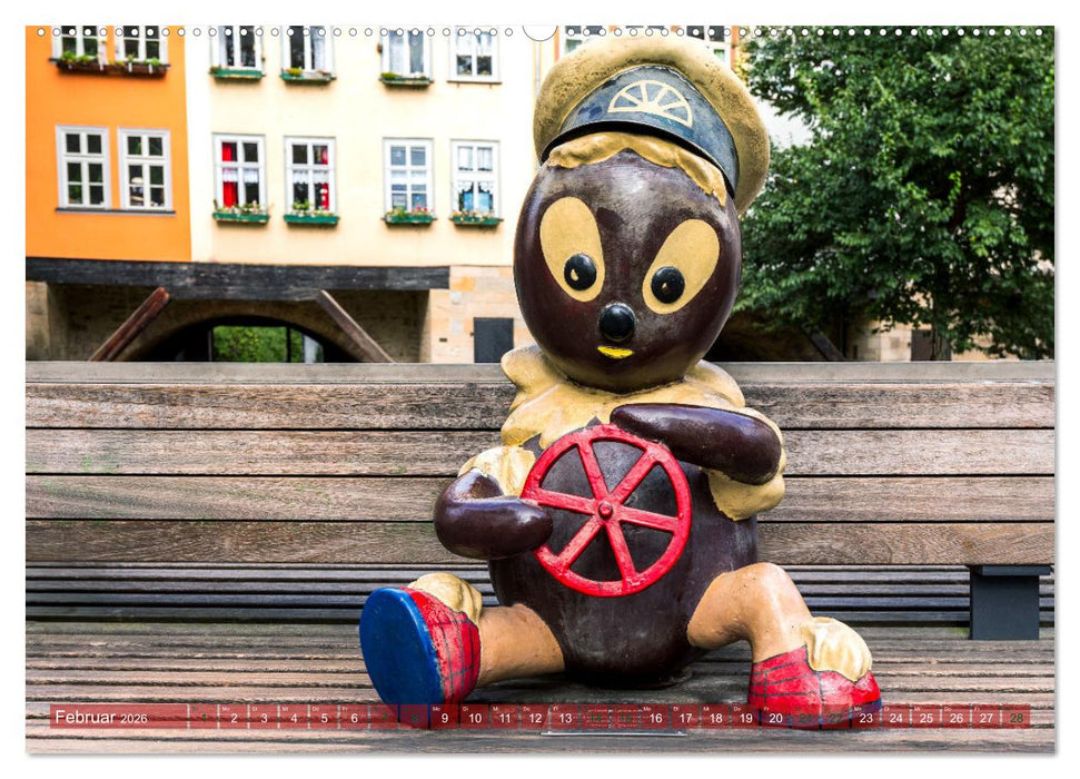 Landeshauptstadt Erfurt - Reise durch das schöne Thüringen (CALVENDO Premium Wandkalender 2026)