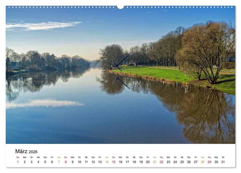 Kassel - wunderschöne Stadt in Nordhessen (CALVENDO Premium Wandkalender 2026)