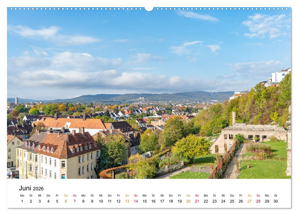 Kassel - wunderschöne Stadt in Nordhessen (CALVENDO Premium Wandkalender 2026)