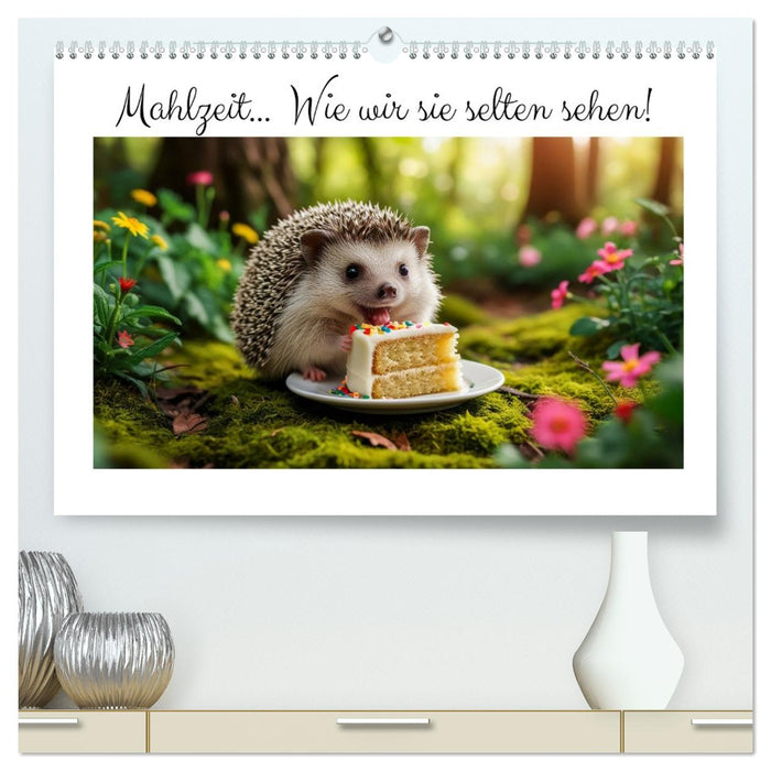 Mahlzeit... Wie wir Sie selten sehen! (CALVENDO Premium Wandkalender 2026)