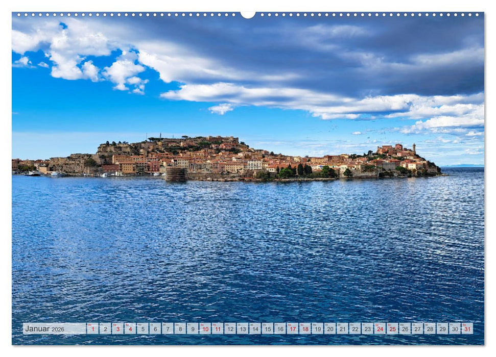 Faszinierendes Elba (CALVENDO Wandkalender 2026)