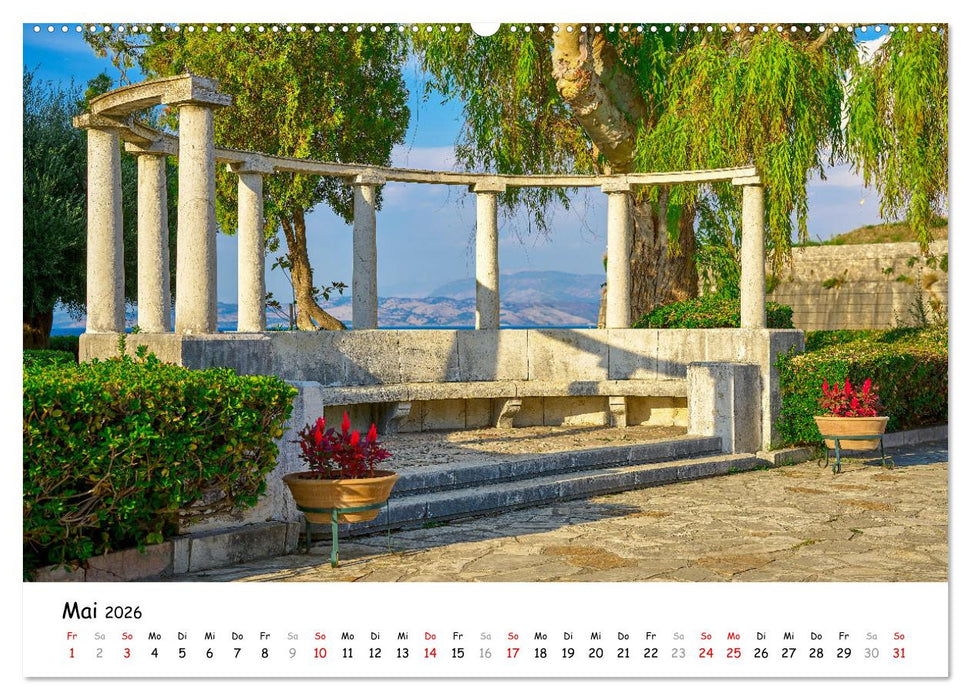 Mediterraner Zauber - Korfu in all seinen Facetten (CALVENDO Wandkalender 2026)