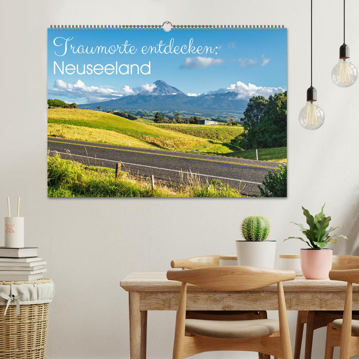 Traumorte entdecken: Neuseeland (CALVENDO Wandkalender 2026)