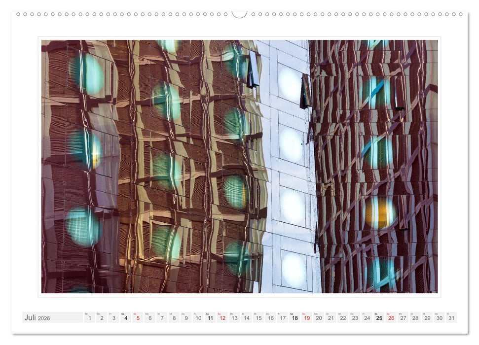 Spiegelnde Fassaden (CALVENDO Premium Wandkalender 2026)