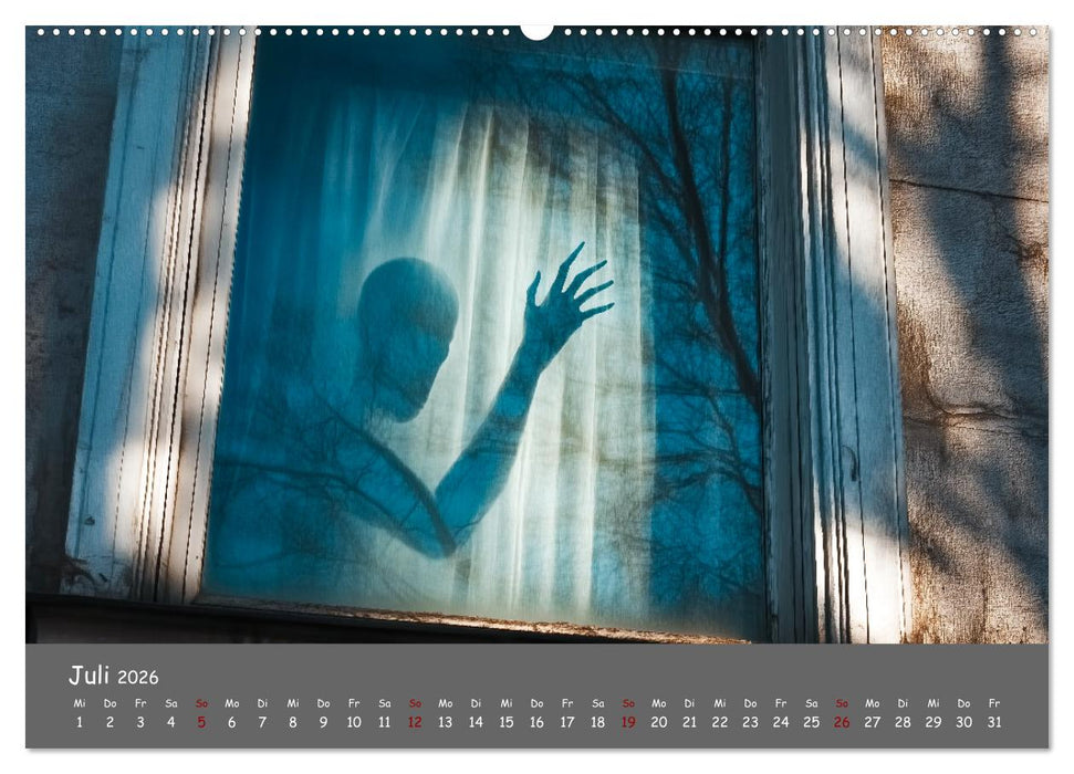UFOs und Aliens - Außerirdische Spuren, verborgene Wahrheit oder bloße Fantasie (CALVENDO Premium Wandkalender 2026)