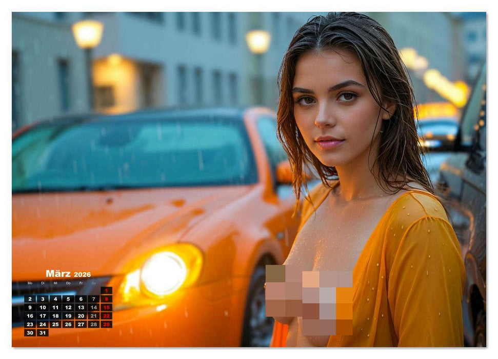 Take A Ride - Leidenschaftliche Schönheit in der Werkstatt (CALVENDO Wandkalender 2026)