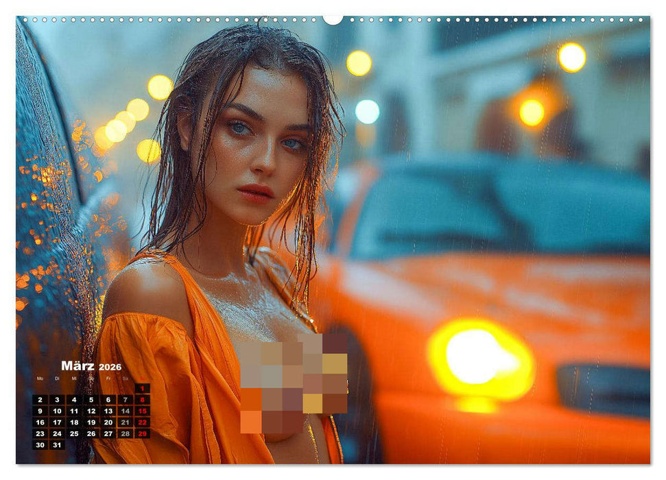 Take A Ride - Leidenschaftliche Schönheit in der Werkstatt (CALVENDO Wandkalender 2026)