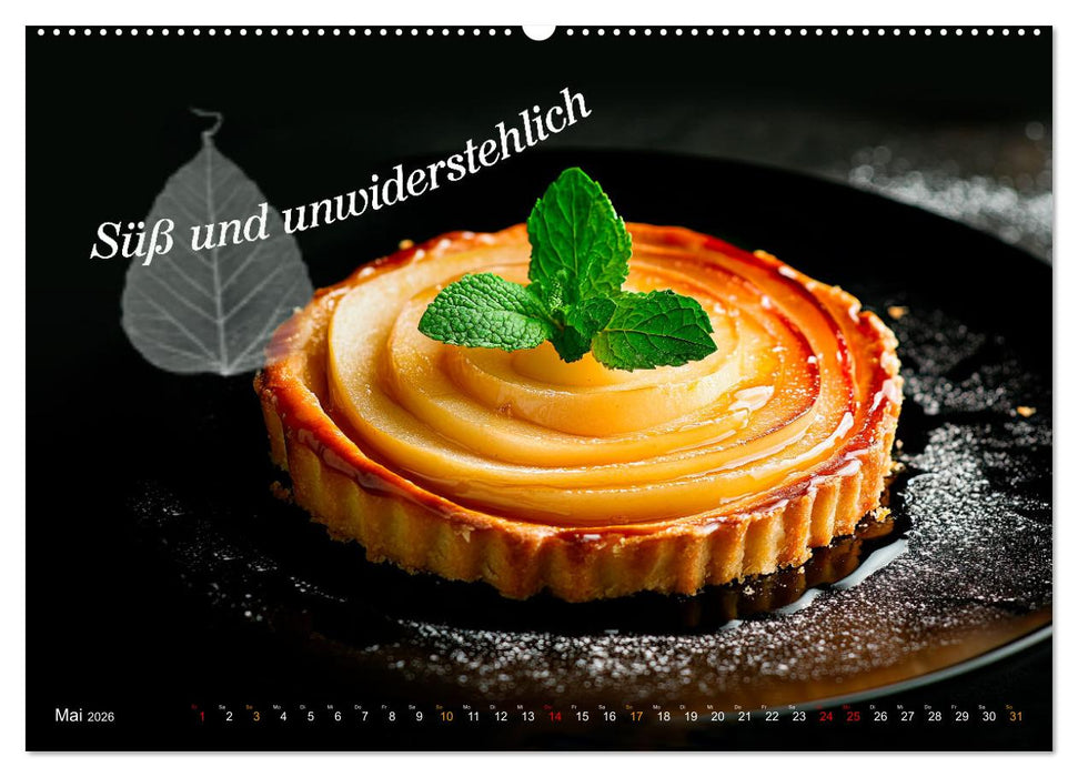 Dessert - Liebe auf den ersten Biss (CALVENDO Wandkalender 2026)