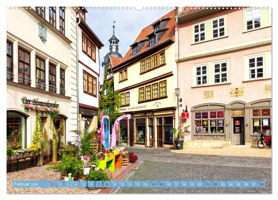Residenzstadt Gotha - Reise durch das schöne Thüringen (CALVENDO Premium Wandkalender 2026)