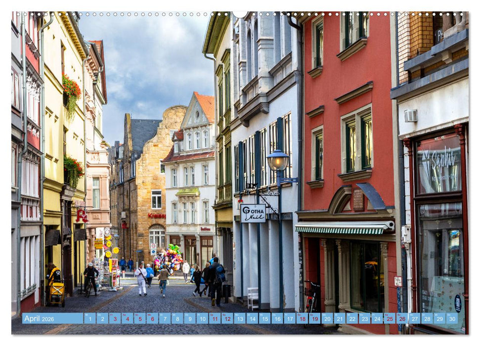 Residenzstadt Gotha - Reise durch das schöne Thüringen (CALVENDO Premium Wandkalender 2026)