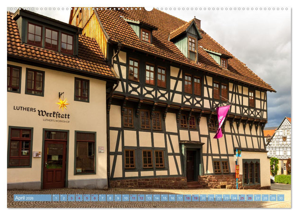 Wartburgstadt Eisenach - Reise durch das schöne Thüringen (CALVENDO Wandkalender 2026)