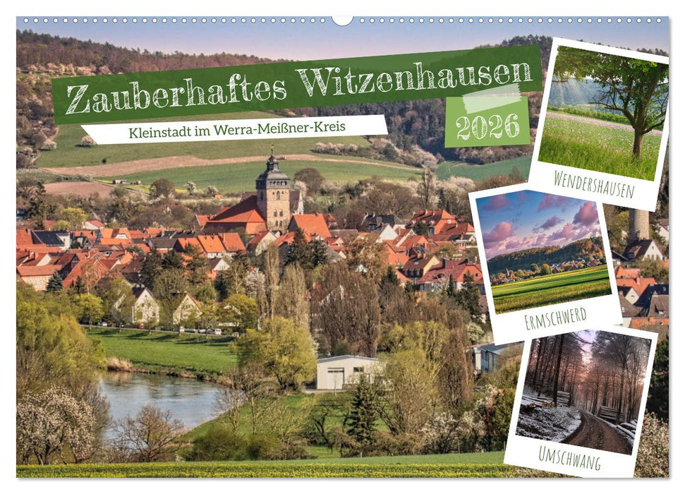 Zauberhaftes Witzenhausen (CALVENDO Wandkalender 2026)