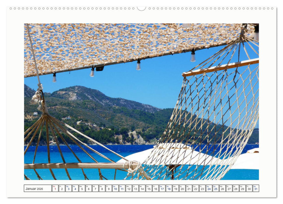 Samos - grüne Perle in der Ägäis (CALVENDO Wandkalender 2026)
