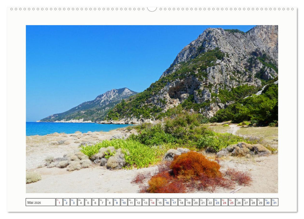 Samos - grüne Perle in der Ägäis (CALVENDO Wandkalender 2026)