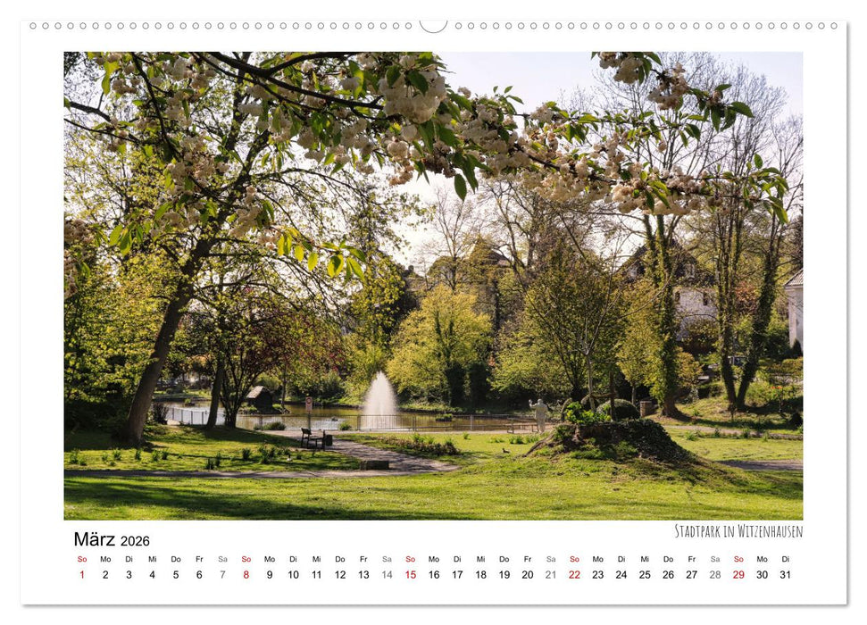 Zauberhaftes Witzenhausen (CALVENDO Premium Wandkalender 2026)
