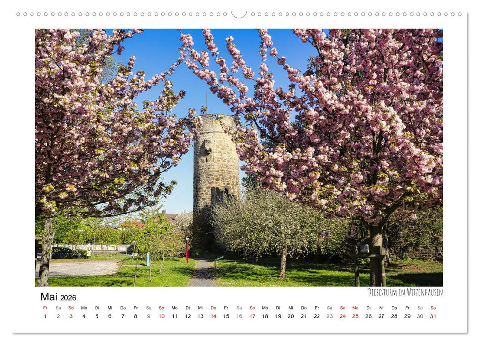 Zauberhaftes Witzenhausen (CALVENDO Premium Wandkalender 2026)