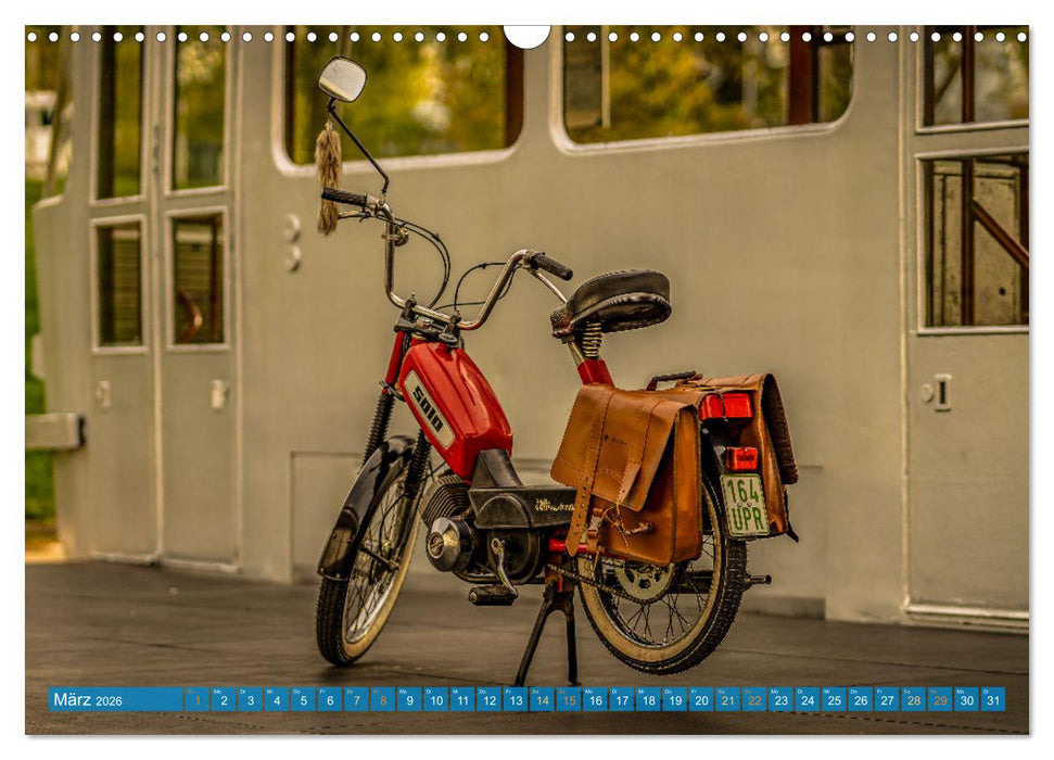 Das Mofa meiner Jugend (CALVENDO Wandkalender 2026)