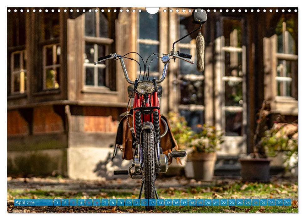 Das Mofa meiner Jugend (CALVENDO Wandkalender 2026)