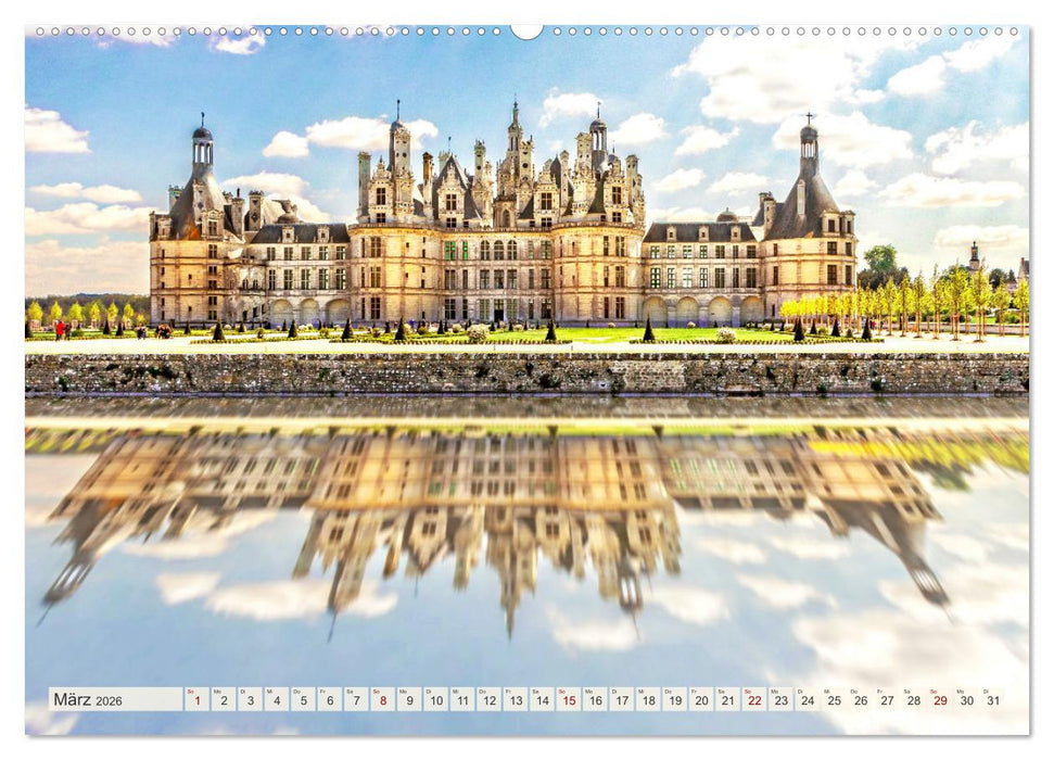 Romantisches Loiretal (CALVENDO Wandkalender 2026)