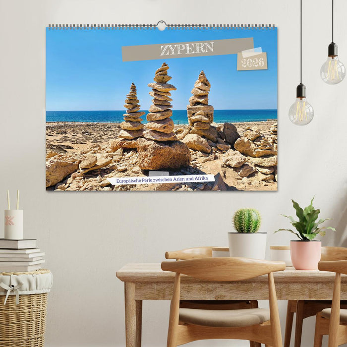 Zypern - Europäische Perle zwischen Asien und Afrika (CALVENDO Wandkalender 2026)