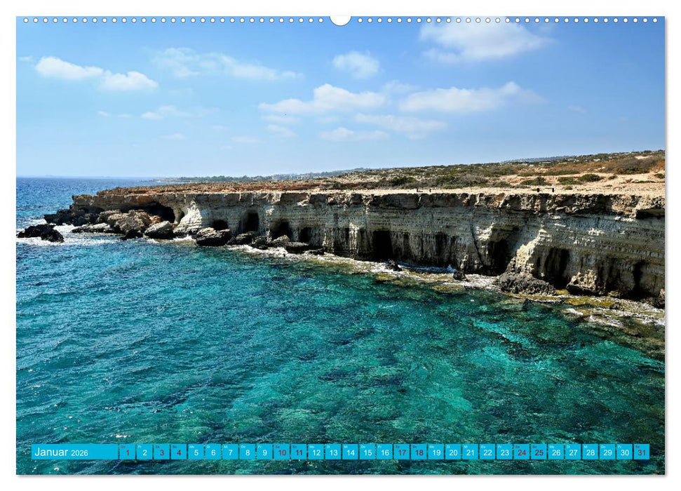 Zypern - Europäische Perle zwischen Asien und Afrika (CALVENDO Wandkalender 2026)