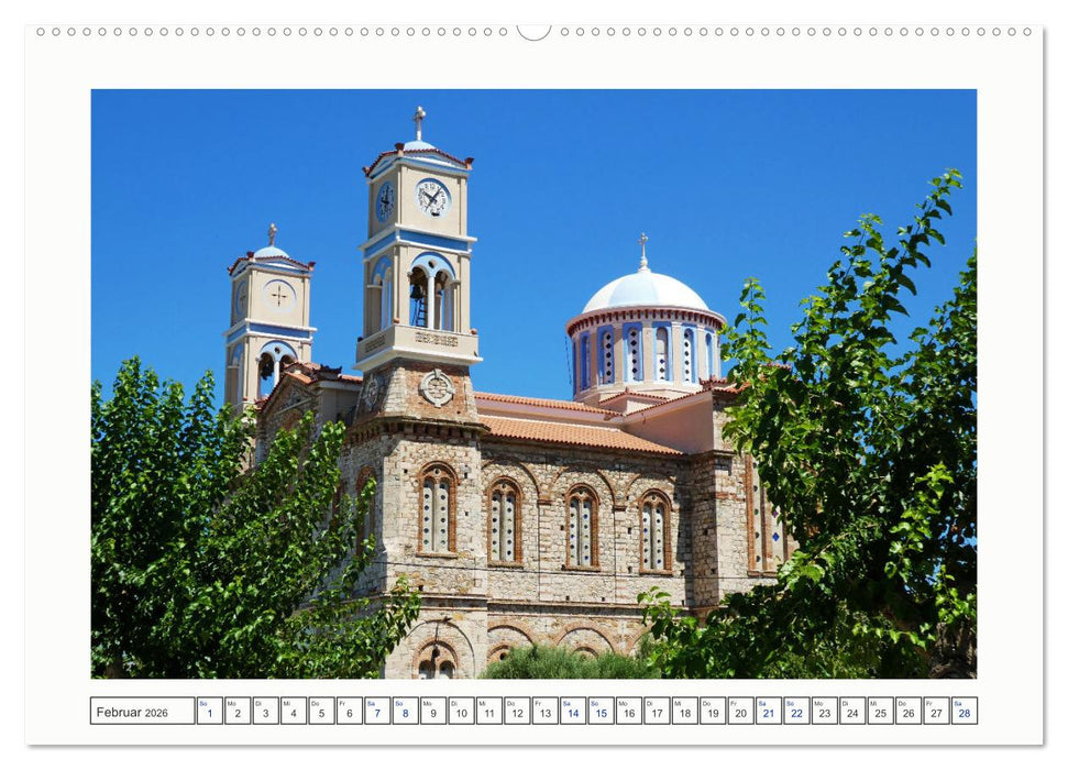 Samos - grüne Perle in der Ägäis (CALVENDO Premium Wandkalender 2026)