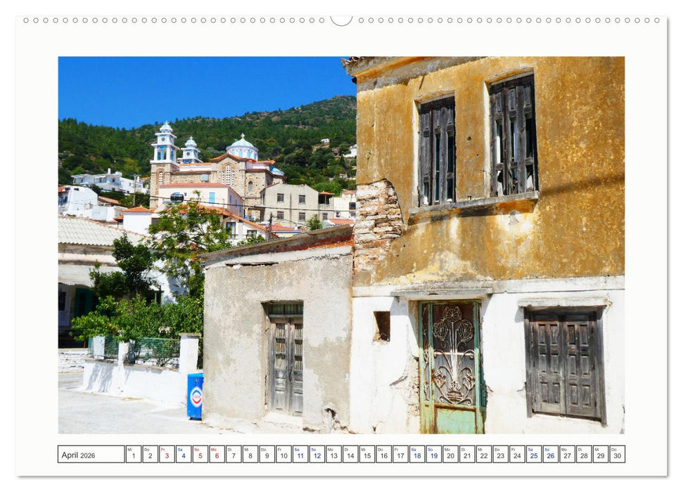 Samos - grüne Perle in der Ägäis (CALVENDO Premium Wandkalender 2026)