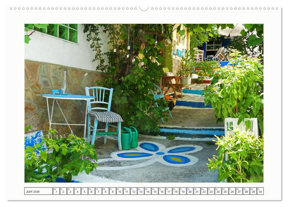 Samos - grüne Perle in der Ägäis (CALVENDO Premium Wandkalender 2026)