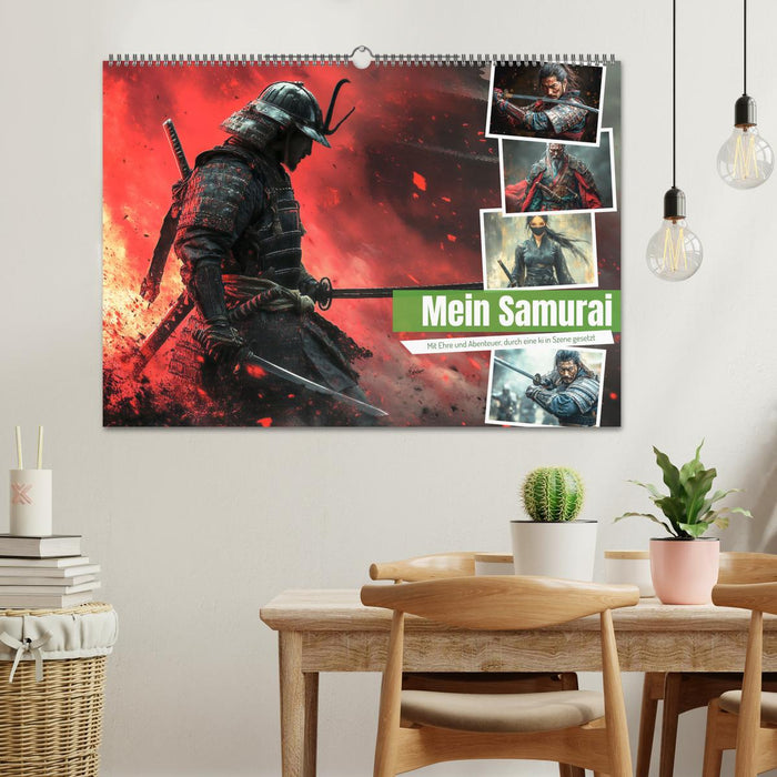 Mein Samurai (CALVENDO Wandkalender 2026)