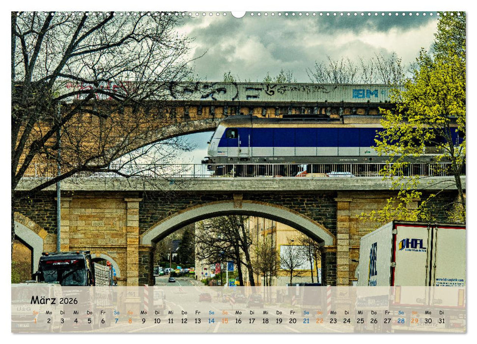 Nahverkehr in Chemnitz (CALVENDO Wandkalender 2026)