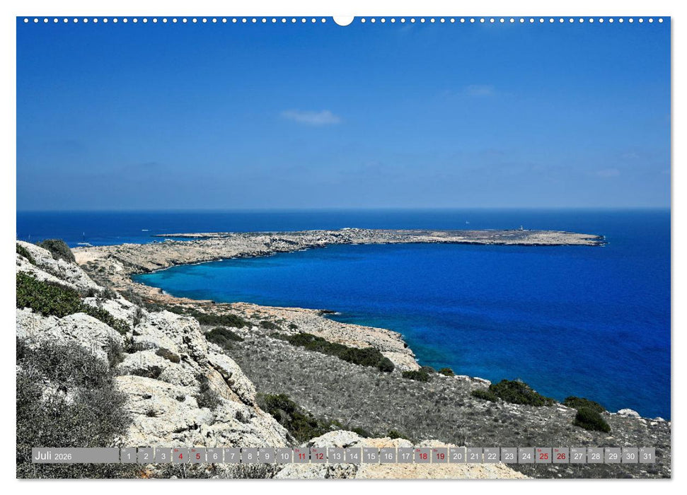 Zypern - Europäische Perle zwischen Asien und Afrika (CALVENDO Premium Wandkalender 2026)