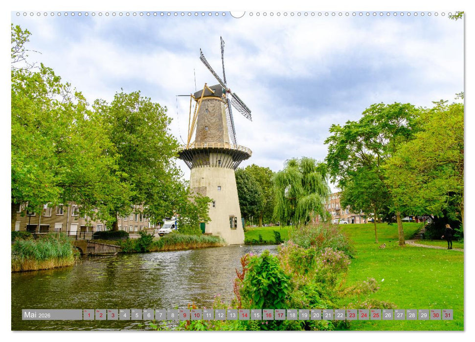 Ein Blick auf Schiedam (CALVENDO Premium Wandkalender 2026)