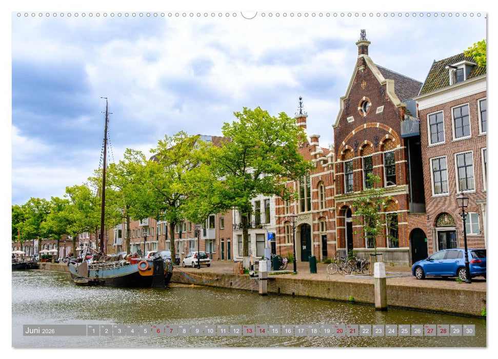 Ein Blick auf Schiedam (CALVENDO Premium Wandkalender 2026)