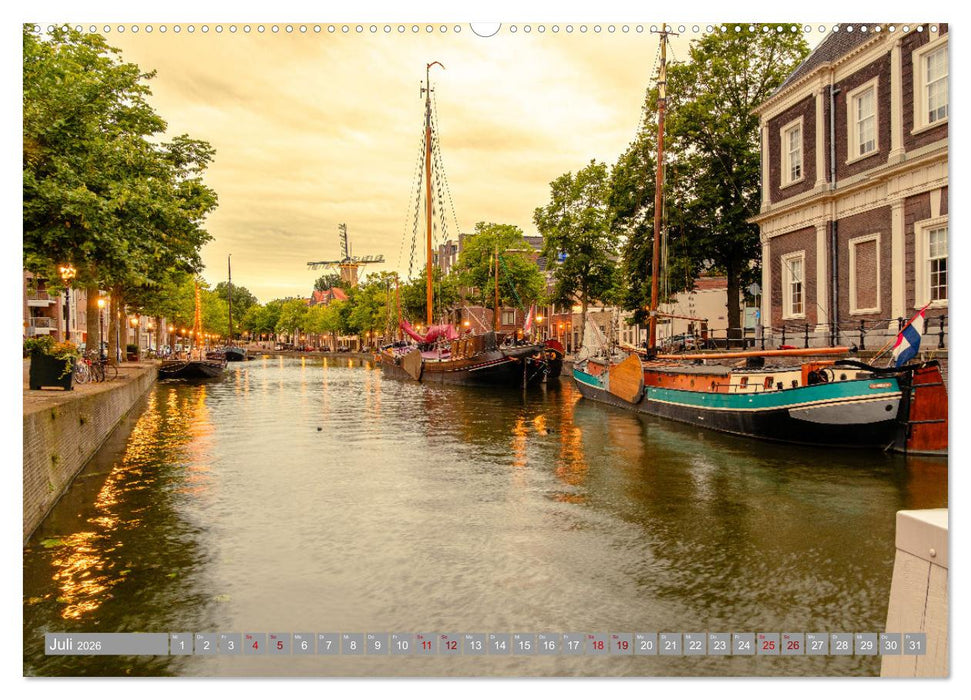 Ein Blick auf Schiedam (CALVENDO Premium Wandkalender 2026)