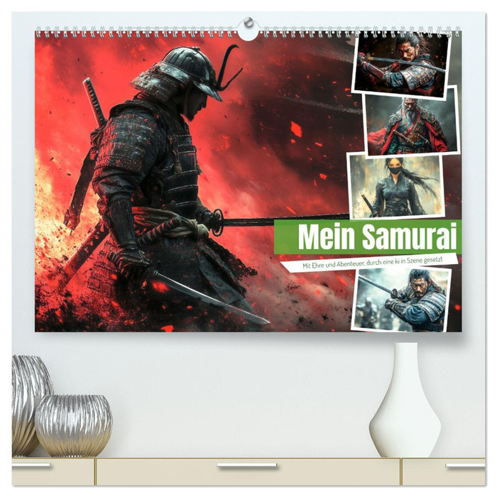 Mein Samurai (CALVENDO Premium Wandkalender 2026)