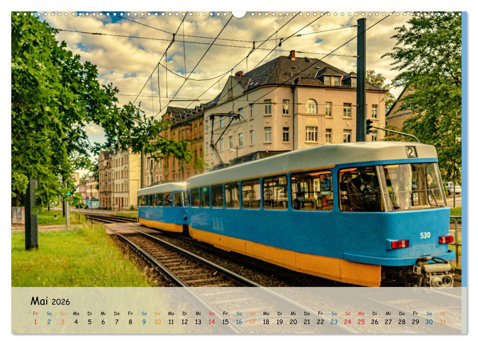 Nahverkehr in Chemnitz (CALVENDO Premium Wandkalender 2026)