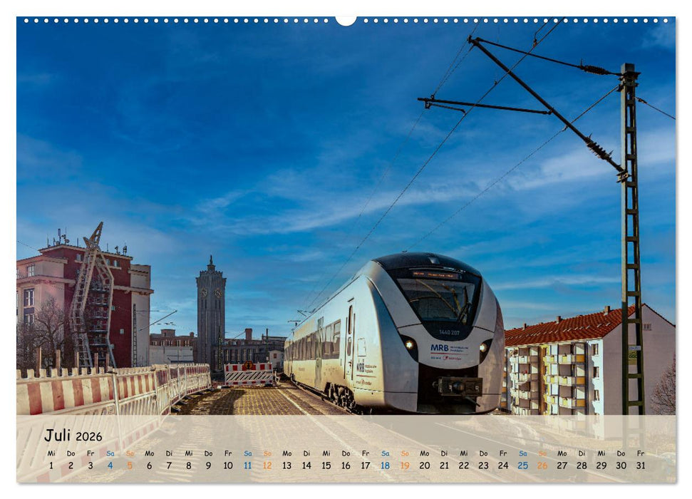 Nahverkehr in Chemnitz (CALVENDO Premium Wandkalender 2026)