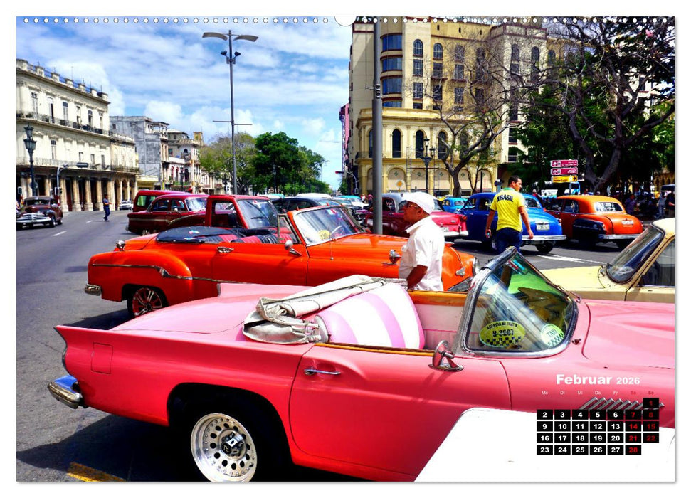 Thunderbird - Ford-Ikone der Fünfziger Jahre (CALVENDO Wandkalender 2026)