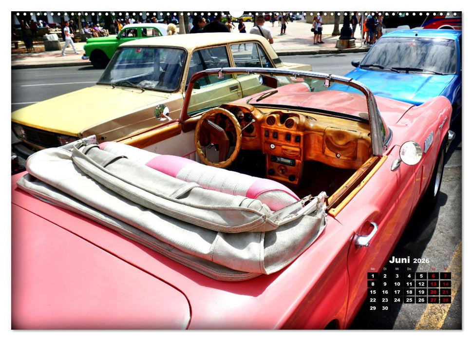 Thunderbird - Ford-Ikone der Fünfziger Jahre (CALVENDO Wandkalender 2026)