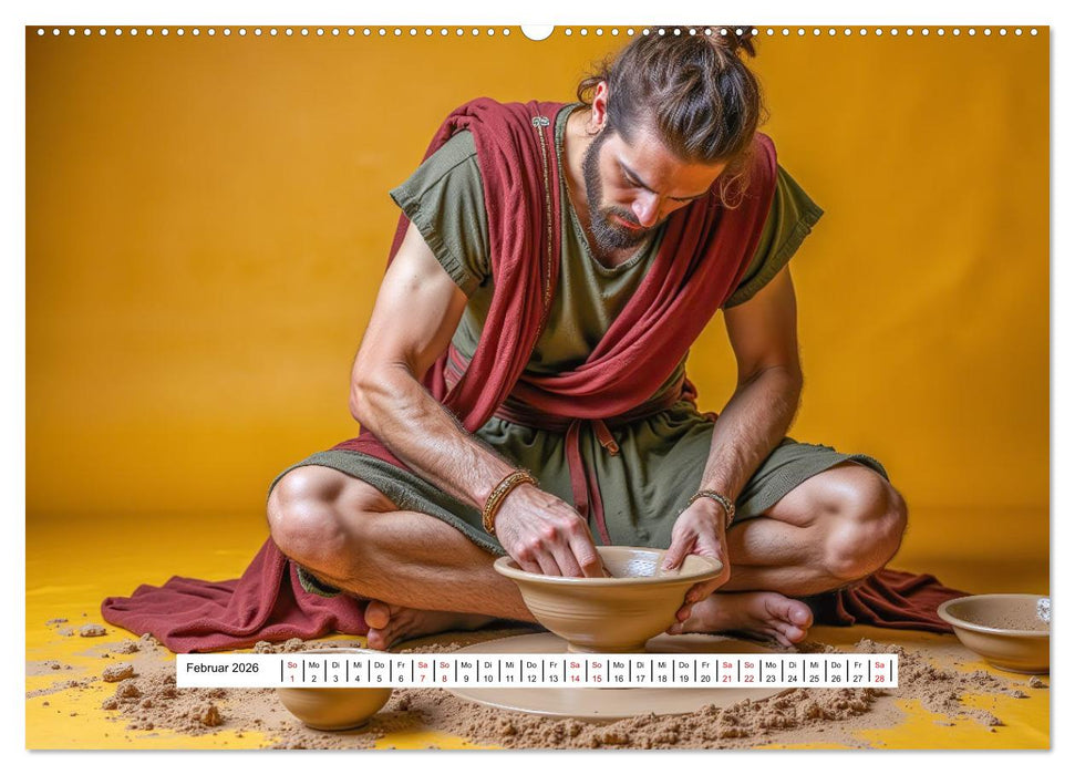 Zurück nach Rom - Das Leben in der Antike (CALVENDO Wandkalender 2026)