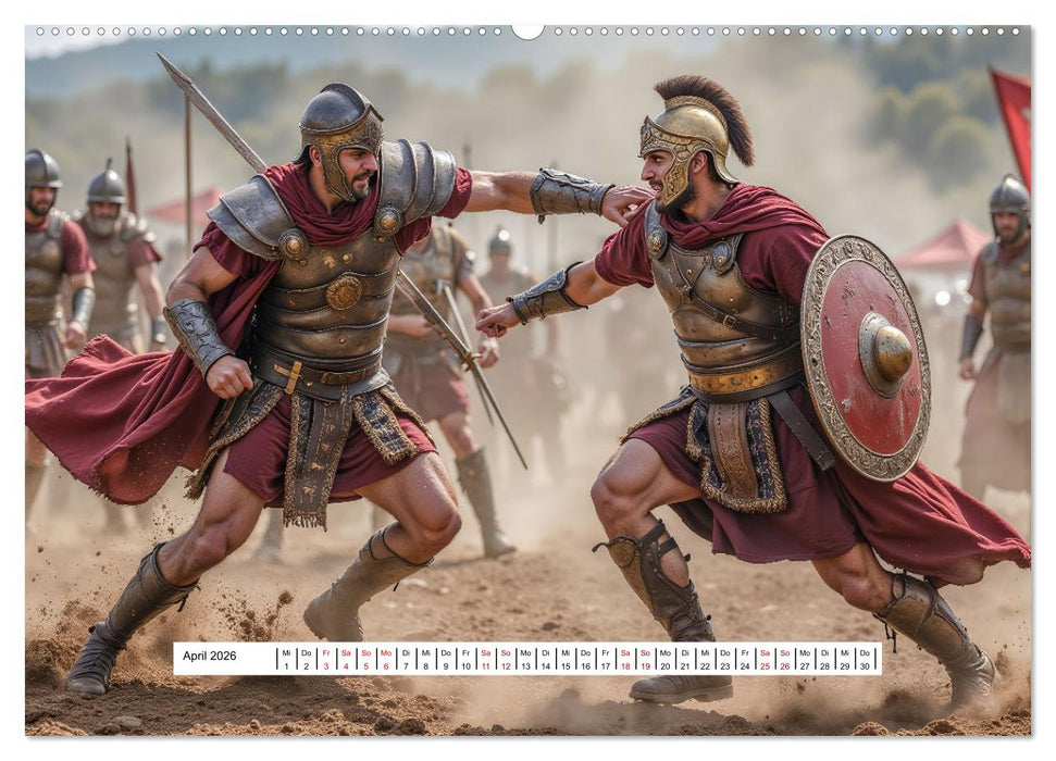 Zurück nach Rom - Das Leben in der Antike (CALVENDO Wandkalender 2026)