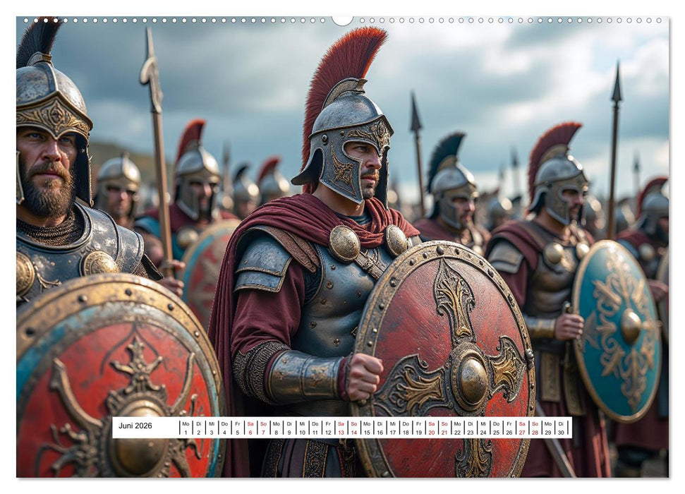 Zurück nach Rom - Das Leben in der Antike (CALVENDO Wandkalender 2026)