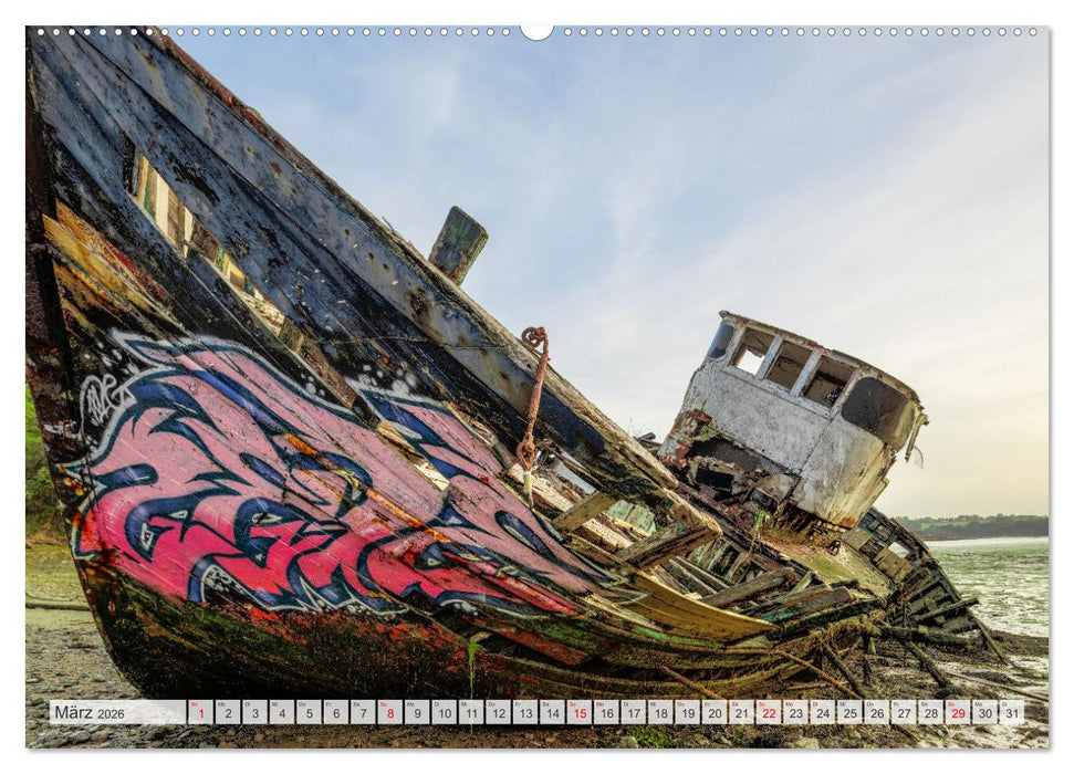 Wilde Bretagne (CALVENDO Wandkalender 2026)