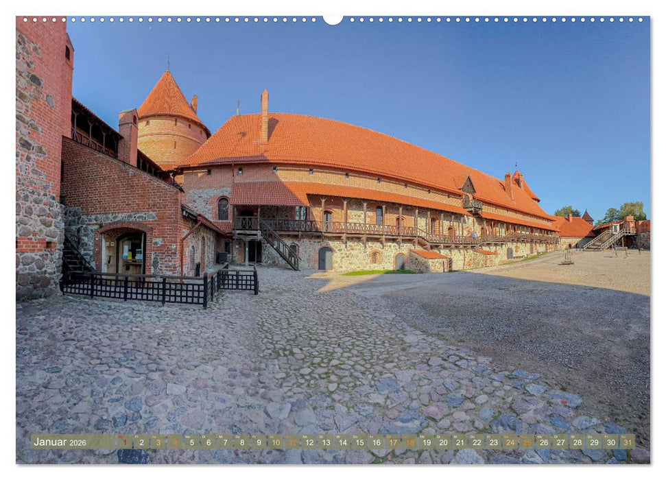 Tallinn-Riga-Vilnius-Memel, eine Traumreise durch das Baltikum. (CALVENDO Wandkalender 2026)