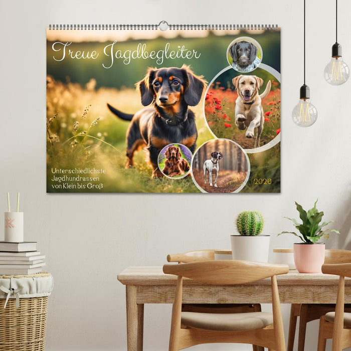 Treue Jagdbegleiter (CALVENDO Wandkalender 2026)