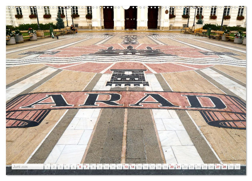 Streifzüge durch Arad (CALVENDO Premium Wandkalender 2026)