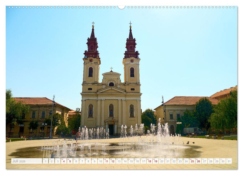 Streifzüge durch Arad (CALVENDO Premium Wandkalender 2026)