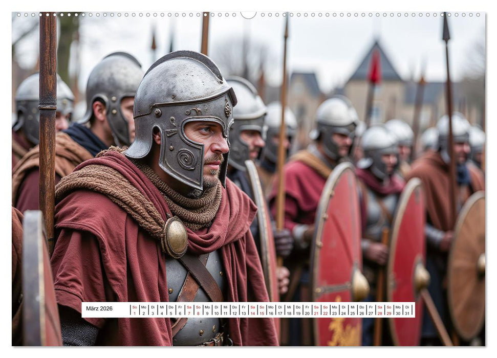 Zurück nach Rom - Das Leben in der Antike (CALVENDO Premium Wandkalender 2026)