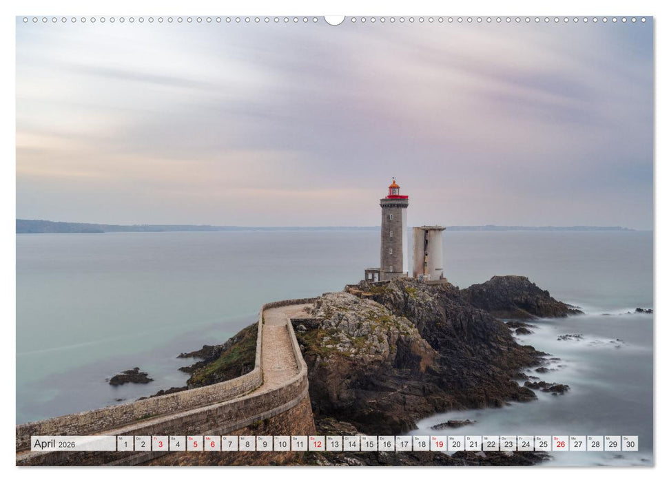 Wilde Bretagne (CALVENDO Premium Wandkalender 2026)