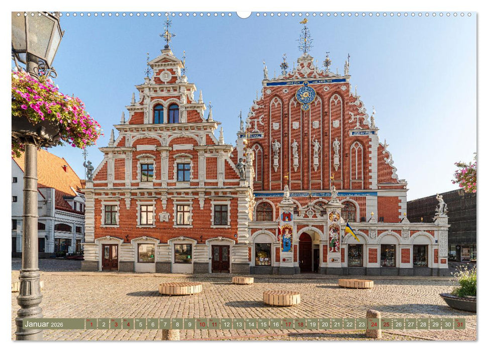 Via Baltica - eine Reise durch Estland, Lettland und Litauen (CALVENDO Wandkalender 2026)